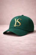 YS Atelier Cap- Green with Gold embroidery